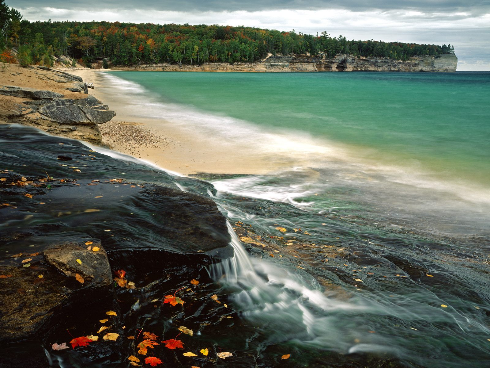 chapel-beach--lake-superior--pictured-rocks-national-lakeshore--michigan